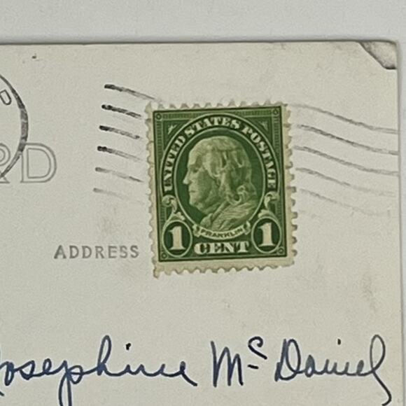 1930 RPPC Native American Laguna Woman Baking Bread Franklin 1c Stamp Postcard - Picture 4 of 5